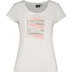 Icepeak Γυναικείο Αθλητικό T-Shirt Λευκό 954677689-010