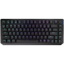 Endorfy Thock Ασύρματο Μηχανικό Gaming Πληκτρολόγιο TenKeyLess με Kailh Box Red Διακόπτες RGB Black