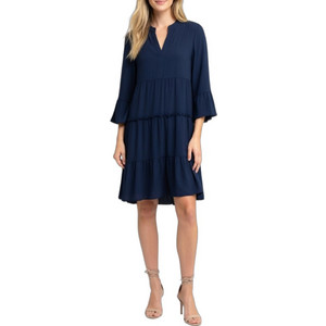 Vero Moda Mini Καθημερινό Φόρεμα Navy Μπλε 10302774
