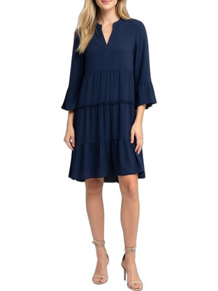 Vero Moda Mini Καθημερινό Φόρεμα Navy Μπλε 10302774