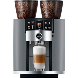 Jura Giga W10 Diamond Silver 15549JURA Αυτόματη Μηχανή Espresso 2300W 15bar με Μύλο