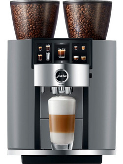 Jura Giga W10 Diamond Silver 15549JURA Αυτόματη Μηχανή Espresso 2300W 15bar με Μύλο