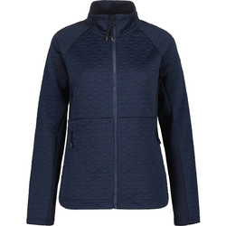 Icepeak Almena Γυναικεία Ζακέτα Fleece Μακριά με Φερμουάρ Navy Μπλε 8-54833-425-390