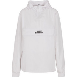 Mister Tee Γυναικείο Μπουφάν Χειμωνιάτικο Pullover Μακρύ Λευκό MT3919-00220