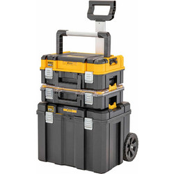 DeWALT DWST83411-1 Βαλίτσα Εργαλείων Πλαστική με Ταμπακιέρα Τροχήλατη