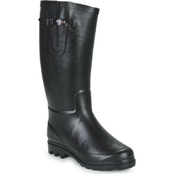 Aigle Aiglentine Fur2 Γαλότσες Εργασίας Γονάτου με Γούνα Μαύρες