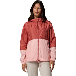 Columbia Flash Forward II Αθλητικό Γυναικείο Μπουφάν Softshell Μακρύ Αντιανεμικό Κοραλί Ροζ 2116531-643