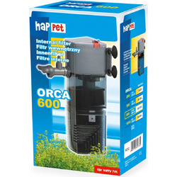 Happet Orca 600 Εσωτερικό Φίλτρο Ενυδρείου έως 200lt με Ενεργό Άνθρακα 8.5W 600lt/h