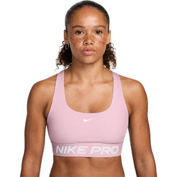 Nike Pro 365 Αθλητικό Μπουστάκι με Μέτρια Στήριξη Ροζ IQ1035-663