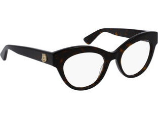 Gucci GG0030O-002 Γυναικείος Σκελετός Γυαλιών Οράσεως Κοκάλινος Μαύρος