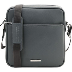 Tuscany Leather Luke Ανδρική Τσάντα Ώμου / Χιαστί Ανθρακί TL142550