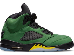 Jordan Air 5 Retro SE Ανδρικά Sneakers Μποτάκια Πράσινα CK6631-307