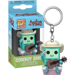 Funko Pocket Pop! Keychain Adventure Time Cowboy BMO
