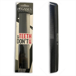 Pegasus My Teeth Don't Bite 211 Επαγγελματική Χτένα Μαλλιών για Ξεμπέρδεμα Μαύρη