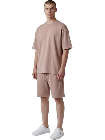 Ben Tailor Ανδρικό Σετ T-Shirt & Βερμούδα Καλοκαιρινό Μπεζ BENT.1723