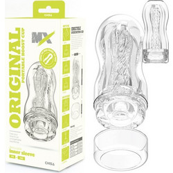 Chisa Novelties Quickshot Boost Masturbator Clear
