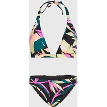 O'Neill Marga Cruz Bikini Set Τριγωνάκι Μαύρο Πολύχρωμο 1800415