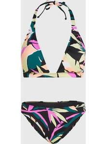O'Neill Marga Cruz Bikini Set Τριγωνάκι Μαύρο Πολύχρωμο 1800415