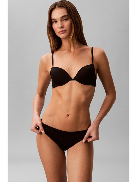 Calvin Klein Bikini Top με Ενίσχυση Μαύρο LV00Q62702-UB1