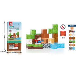 Blue Toys Magnet Blocks Forest 38τμχ