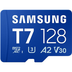 Samsung T7 microSDXC 128GB Class 10 U3 V30 UHS-I A2 170MB/s