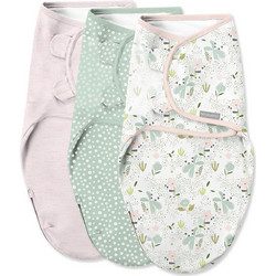 Ingenuity Monogram Peekaboo Panda Πάνες Φασκιώματος Ροζ Πράσινο Mint Λευκές 3τμχ 59023