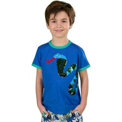 Dpam Παιδικό T-Shirt Κοντομάνικο Royal Blue ROBALTI2