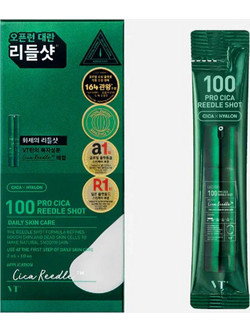 VT Cosmetics Cica Reedle Pro Cica Reedle Shots Ενυδατικό Serum Προσώπου για Σύσφιξη 10x2ml