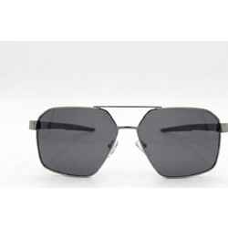 Enzo PZ5063 C2 Γυαλιά Ηλίου Aviator Μεταλλικά Ασημί με Μαύρο Φακό