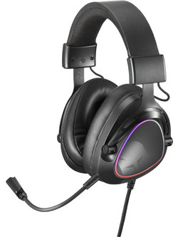 Spartan Gear Erato Gaming Headset Over Ear Black