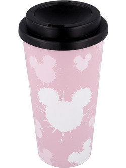 Stor Ποτήρι Καφέ Πλαστικό Mickey Ροζ 520ml