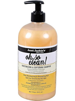Aunt Jackie's Curls and Coils Oh So Clean Σαμπουάν για Όγκο για Σγουρά Μαλλιά 710ml