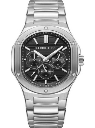 Cerruti 1881 Trento Ανδρικό Ρολόι με Ασημί Μεταλλικό Μπρασελέ CIWGK0096001