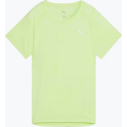 Puma Run Velocity Tee Γυναικείο Αθλητικό T-Shirt Lime 526578-38