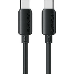 Usams U98 USB-C to USB-C 60W 1m Black