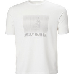 Helly Hansen Ανδρικό Αθλητικό T-Shirt Λευκό 34419-003