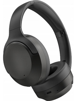 Audeeo Hybrid AOMELOV Ενσύρματα & Ασύρματα Bluetooth Ακουστικά Over Ear με Noise Cancelling Μαύρα