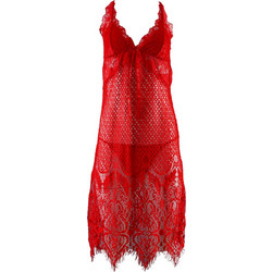 Gsecret Sexy Babydoll See Through με Δαντέλα Κόκκινο SX542-15034