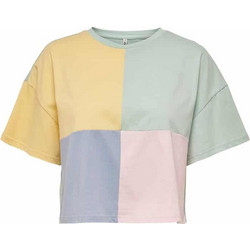 Only Γυναικείο Καλοκαιρινό Crop Top Πολύχρωμο 15254212