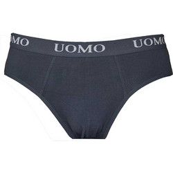 Uomo Ανδρικό Σλιπ Βαμβακερό Ανθρακί