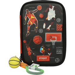 Street Full Court Κασετίνα Μαύρη 531709