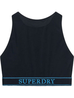 Superdry Bikini Top Μπουστάκι Μαύρο W3010470A