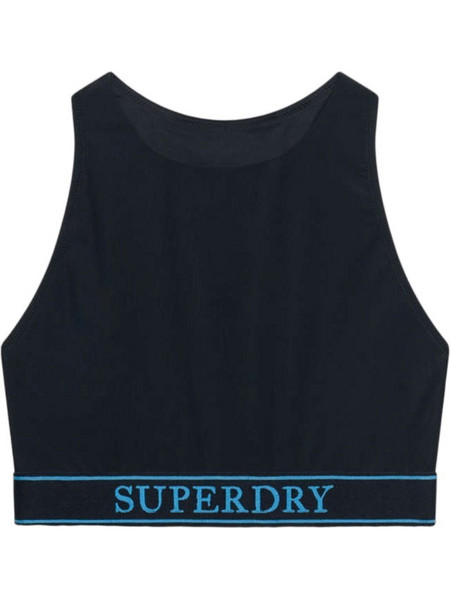 Superdry Bikini Top Μπουστάκι Μαύρο W3010470A