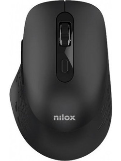 Nilox Dual Ασύρματο Bluetooth Ποντίκι Black