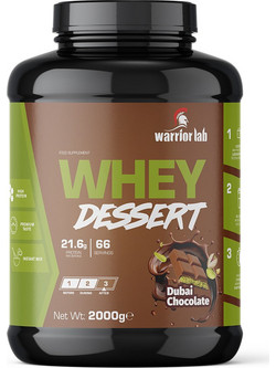 Warriorlab Whey Dessert Dubai Chocolate Πρωτεΐνη Ορού Γάλακτος 2kg
