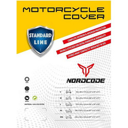 Nordcode Standard Line Κουκούλα Μηχανής Αδιάβροχη 2XL 246x104x130cm