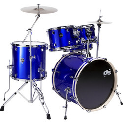 DS Drum DSX Electric Blue Sparkle