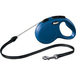 Flexi New Classic Πτυσσόμενο Λουρί Σκύλου έως 20kg 8m Μπλε