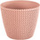 Prosperplast Splofy Γλάστρα Στρογγυλή Πλαστική Σομόν 18.7x15.8cm DSP190-488U