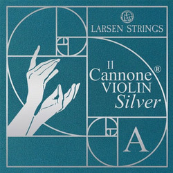 Larsen Strings Il Cannone Silver Χορδή Βιολιού A Medium Tension